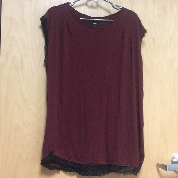 Maroon tank top - Picture 1 of 5
